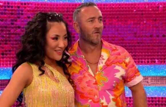 Strictlys Will Mellors mind goes blank as he makes mistake in opening dance