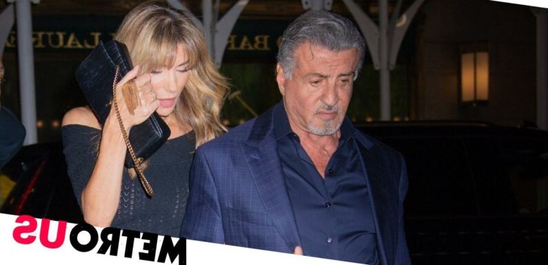 Sylvester Stallone and wife Jennifer Flavin seen arm-in-arm after ...