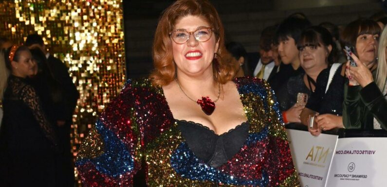 The Chase star Jenny Ryan wows on NTA red carpet by flashing bra in sequin gown