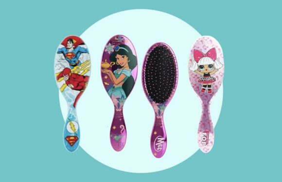 The Jennifer Aniston-Loved Wet Brush Has Kid-Friendly Versions Featuring Disney Princesses, LOL Dolls, & Pixar As Low As $7