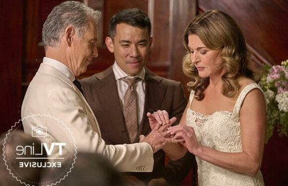 The Resident First Look: See Kit and Bell Tie the Knot in Episode 100 Photos