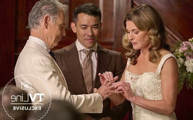 The Resident First Look: See Kit and Bell Tie the Knot in Episode 100 Photos