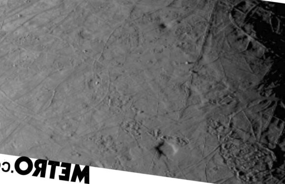 This is our closest look at Jupiter's icy moon Europa in over 20 years