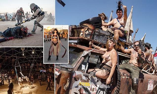 Thousands of revelers attend Mad Max-themed post-apocalyptic festival