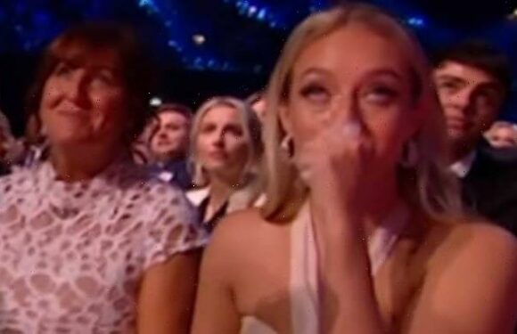 Tom Parker's widow Kelsey breaks down in tears