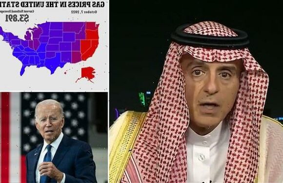 Top Saudi official says it's BIDEN'S fault US gas prices are high