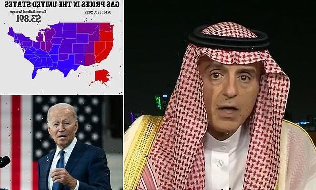 Top Saudi official says it's BIDEN'S fault US gas prices are high