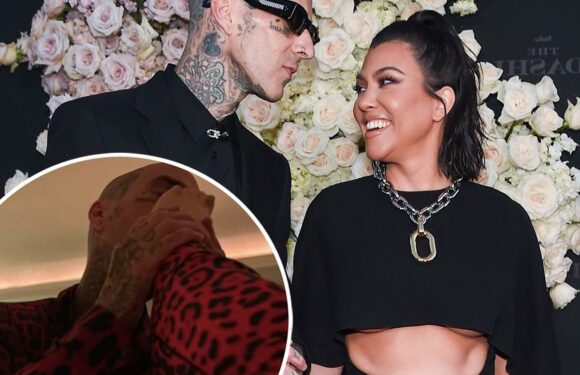 Travis Barker Fuels Foot Fetish Rumors By Gushing About Kourtney Kardashian's ‘Angel Feet’ In New IG Pics