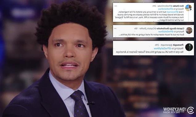 Trevor Noah row: No10 says PM 'doesn't believe UK is a racist country'