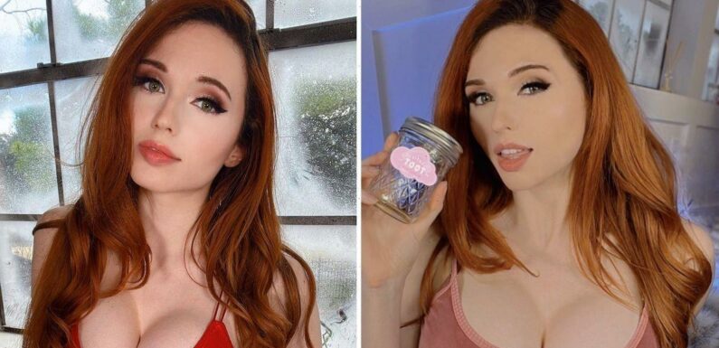 Twitch streamer Amouranth is now selling her farts in a jar for £750 a pop