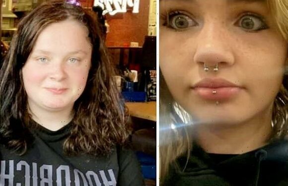 Two schoolgirls, 15, missing were last seen at Leicester train station