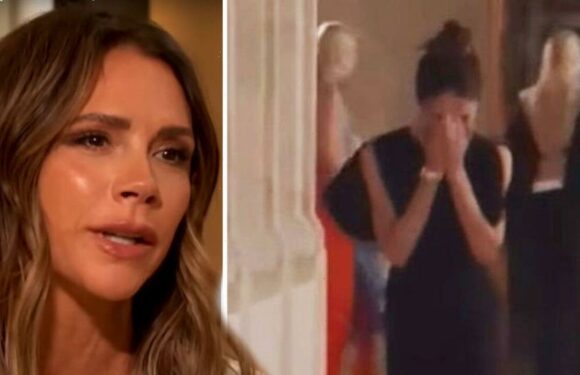 Victoria Beckham breaks silence on catwalk sobs amid Nicola row claim