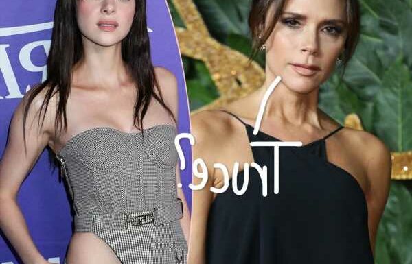 What Feud?! Victoria Beckham Shares Photo Of Daughter-In-Law Nicola Peltz At Her Fashion Show!