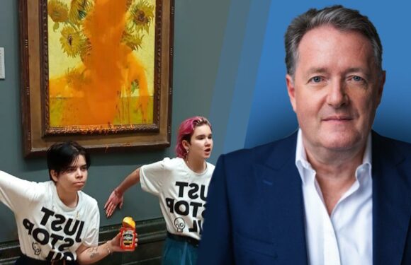 What the flying f**k does some spoiled whiny brats desecrating a magnificent painting have to do with saving the planet? | The Sun