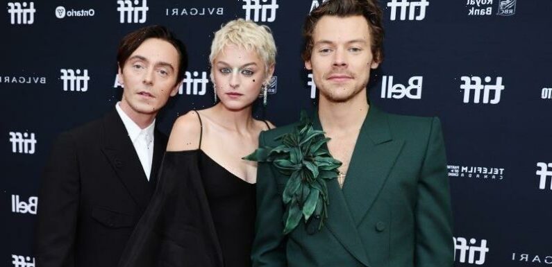 Why ‘My Policeman’ Star Emma Corrin Was ‘Scared Sless’ of First Time Working With Harry Styles