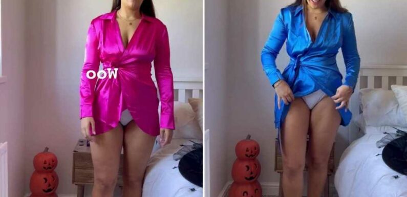 Woman fuming after buying two dresses on ASOS – but the sizing’s so dire they don’t even cover her pants | The Sun