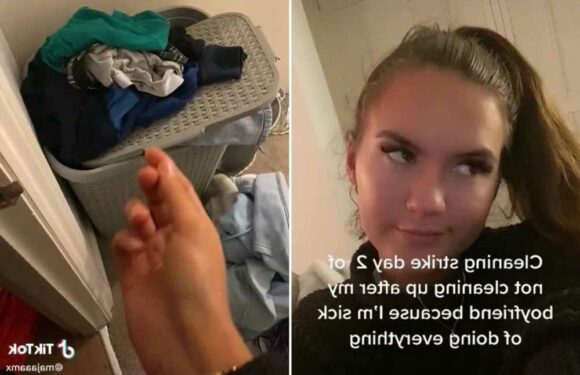 Woman goes on 'cleaning strike' to force her boyfriend to tidy up and everyone's saying the same thing | The Sun