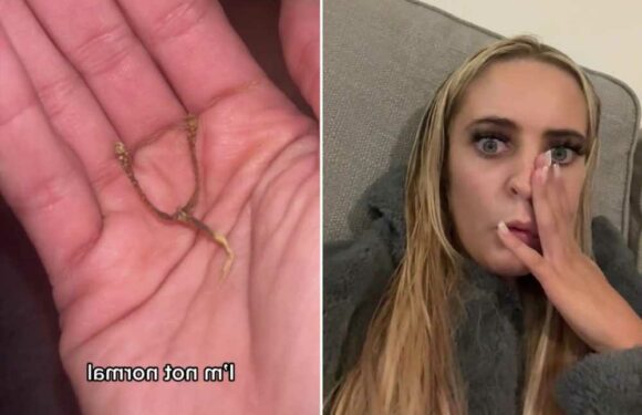 Woman in tears after finding her ‘coil’ on the floor – then mortified when she realises what really was going on | The Sun