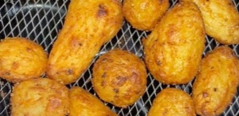 Womans 33p roast potato hack makes perfectly crunchy spuds in just 12 minutes