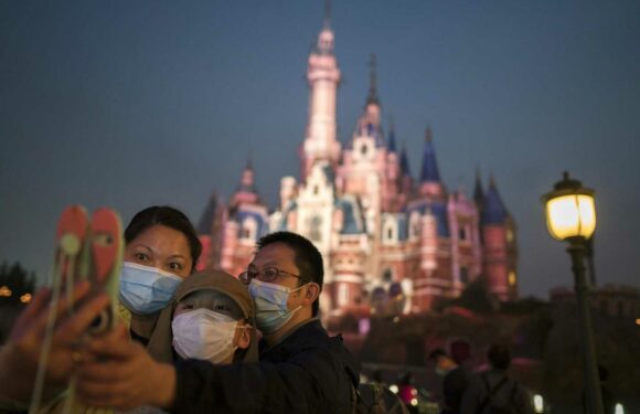 World’s best lockdown as Disneyland guests are shut in the park to prevent Covid spread – but rides are kept OPEN | The Sun