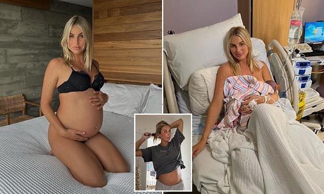 Young mum shares her 'pre-labour makeover'