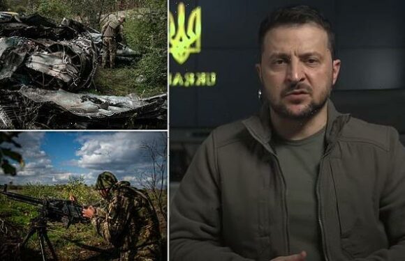 Zelensky says Ukraine forces have liberated MORE villages