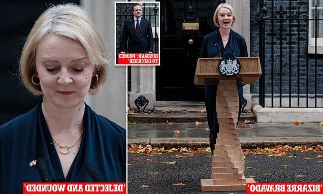 'Wounded' Truss feigned sickly smile to mask her emotions as she quit