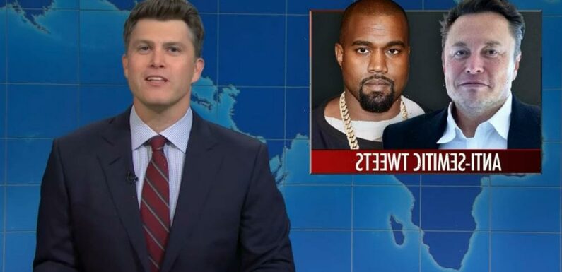 ‘SNL’: Weekend Update Tackles Elon Musk’s Reaction To Kanye West’s Anti-Semitic Tweets