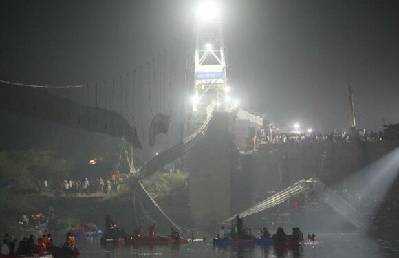 ‘We won’t spare anyone’: Police make arrests after India bridge collapse