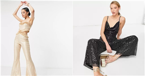 10 Sequin Jumpsuits For Head-to-Toe Holiday Sparkle