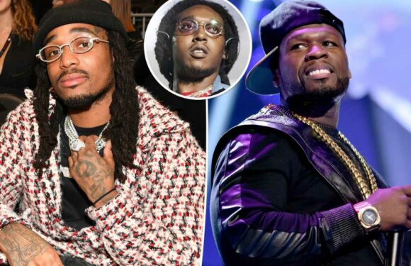 50 Cent urges Quavo to ‘make the best music’ after Takeoff’s ‘painful’ death