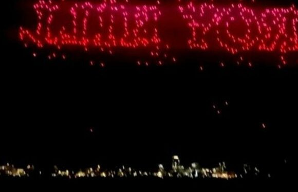 £56,000 worth of drones crash into a river during Christmas lights event