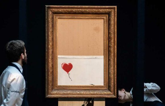 Banksy Shredded Painting Sells for Record $25 Million at Auction