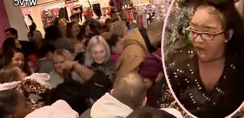 Black Friday Brawls! The Scariest Shopping Moments Caught On Video!