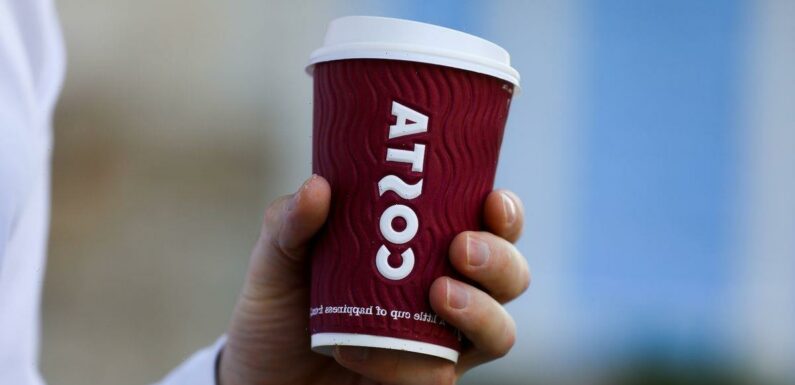 Black Friday Costa Coffee drinks available include flat white and cappuccino