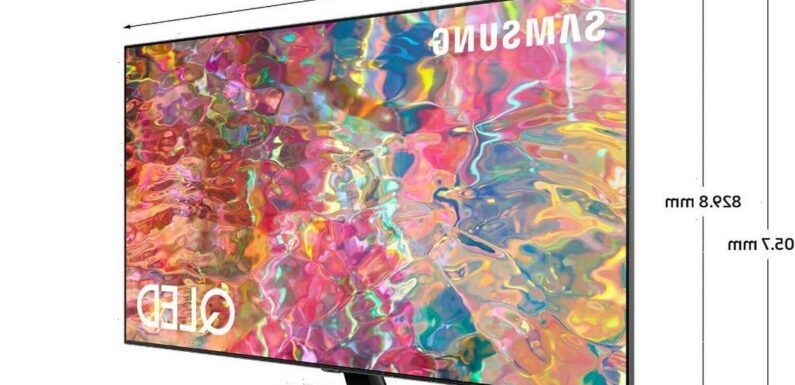 Black Friday deal slashes £774 of Samsung 65" QLED 4K Smart TV but only 3 left