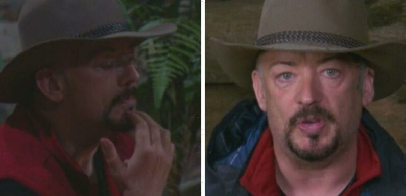 Boy George distracts Im A Celebrity fans with tapping technique