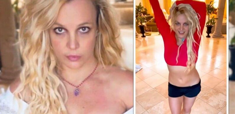 Britney Spears explains frantic dances are due to painful health issue