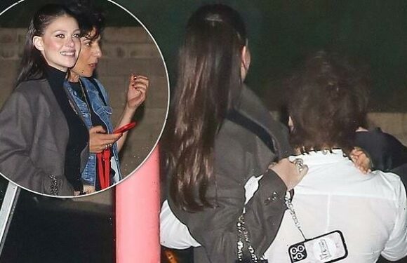 Brooklyn Beckham Peltz CARRIES wife Nicola to the car following dinner