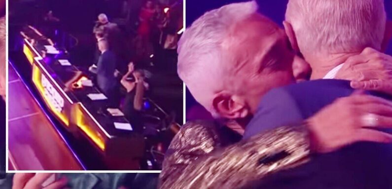 Bruno Tonioli cries as Len Goodman shares Dancing with the Stars exit