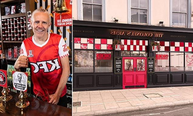 Cheers to that! KFC opens its first ever PUB in London