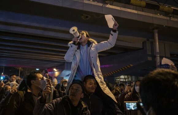 China drowns out protest tweets using hashtag to post adult content