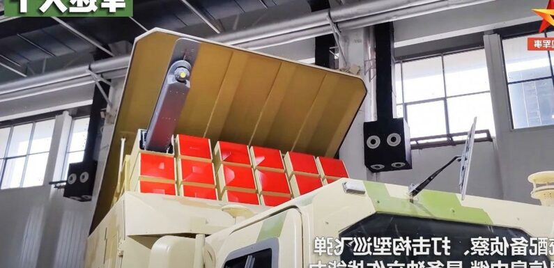 China showcases scary new weapon that launches ‘swarm’ of ‘loitering’ drones