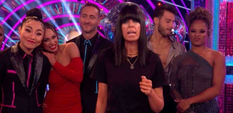 Claudia Winkleman shows signs that ‘bosses weren’t happy’ after Strictly blunder