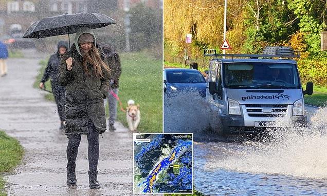 Commuters warned to brace for chaos as rain and wind batter country