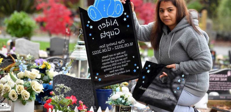 Cruel council removed my baby’s headstone from cemetery – I broke down in tears when I saw it was gone | The Sun