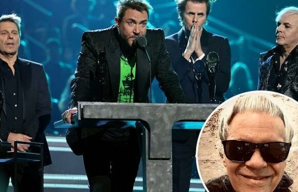 Duran Duran reveal Andy Taylor cancer diagnosis at TR&RHOF induction