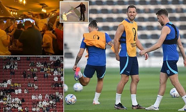England fans arrive in Qatar and hunt for a £12 pints for Iran match