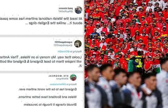 England fans want national anthem replaced amid praise for Wales'