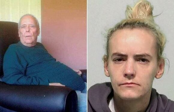 Female burglar is jailed for 20 years for killing 71-year-old
